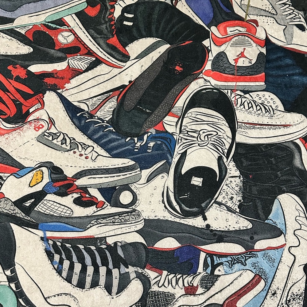 Jordan Shoes Rug - Picture 2 of 3